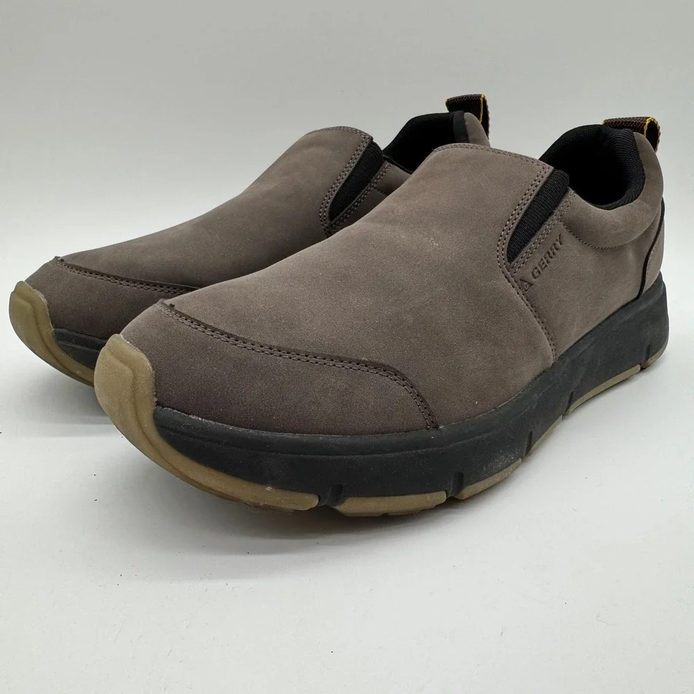 Gerry Moc II Brown Slip On Casual Shoes Men's Size 12 New Store Try-On